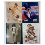 Collection of 4 Heritage Auctions Illustration Art Catalogs - Iconic Posters