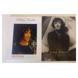 Collection of Whitney Houston and Luise Rainer Auction Catalogs
