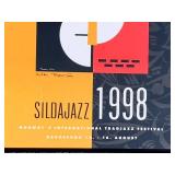 Framed SildaJazz 1998 Limited Edition Poster