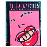 Sildajazz 2005 Haugesund Poster with Festival Artwork