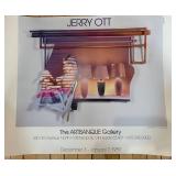 Vintage 1989 Jerry Ott Art Print - The ARTBANQUE Gallery