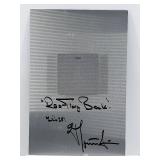 Resting Back Artwork by Marquis X - Signed Aluminum Print