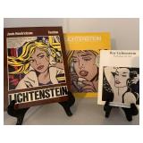 Collection of Roy Lichtenstein Art Books