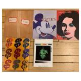 Collection of 5 Andy Warhol Auction Catalogs
