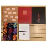 Collection of 5 Andy Warhol Auction Catalogs