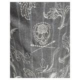 Marc Ecko Cut & Sew Embroidered Skull Pattern Blazer - Mens XL