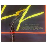 Vintage 1971 Marvel Comics Eternity Blacklight Poster