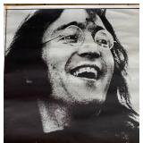 Rare Black and White John Lennon Poster