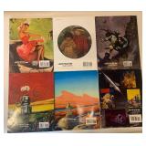 Collection of 6 Heritage Auctions Art Catalogs Featuring Sci-Fi and Fantasy Art