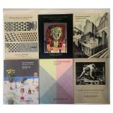 Collection of 6 Art Catalogs from Butterfields and Bonhams