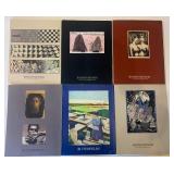 Collection of 6 Art Catalogs from Butterfields and Bonhams