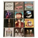 Collection of 12 Assorted Music CDs featuring Classic and Rock Artists including Bob Seger