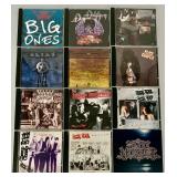 Collection of 12 Rock Music CDs Featuring Iconic Bands including Aerosmith