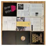Collection of 9 Vinyl Records featuring Various Artists including Lookin