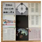 Collection of 9 Vinyl Records Featuring Various Artists including Let