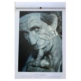 2006 Sebastian Kruger Stones Art Calendar - Signed