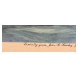 Collection of Vintage WWII Naval Art Prints