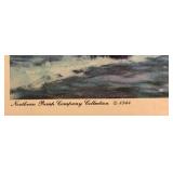 Collection of Vintage WWII Naval Art Prints