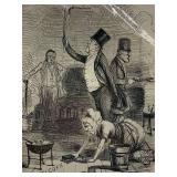 Collection of 5 Vintage Illustrated Prints