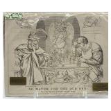 Collection of 5 Vintage Illustrated Prints