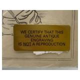 Collection of 5 Vintage Illustrated Prints