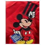 Vintage Chalk Line Disney Mickey Mouse Red Satin Jacket XL - Silver Screen Partners III