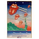 Rolling Stones American Tour 1981 Jo Van Poster