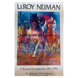 LeRoy Neiman A Racing Retrospective 1962-1994 Poster