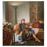 Robert H. Olson Limited Edition Print - Mother and Children