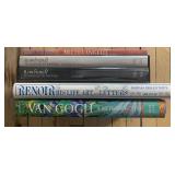 Collection of Renaissance and Impressionist Art Books