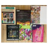 Collection of 6 Art and Design Books Featuring Pop and Psychedelic Art