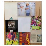 Collection of 8 Art Books Featuring Modern and Cultural Artwork