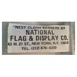 Vintage ABC Sports Banner by National Flag & Display Co. from 198o