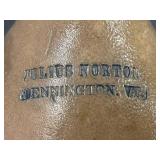 Antique Julius Norton Vermont Stoneware Jug Pottery with Handle