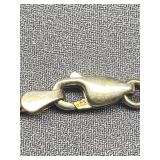 Vintage Sterling Silver 925 Heart Pendant Necklace