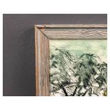 Watercolor Painting Signed Philip Brown 1949