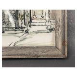 Watercolor Painting Signed Philip Brown 1949