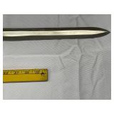 Medieval Style Sword with Leather Sheath