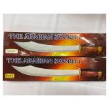 Bud K Arabian Sword I Twin Set with Sheaths