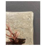 Holly Benay Cutting Elk Painting on Stone Type Tile