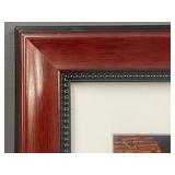 Minneapolis Skyline Framed Bridge Photograph by Artist