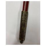 Napoleonic Style Sword with Intricate Design 33"