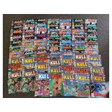 Lot ~70 Marvel Comic Collection: The Punisher, Kull & Ka-Zar