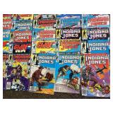 Lot ~70 Large Vintage Comic Book Collection Marvel Indiana Jones Kull G.I. Joe