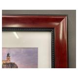 Split Rock Framed Lighthouse Cliff Artist Signed Landscape Photo
