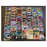 Lot ~70 Vintage Marvel DC Comic Book Lot The NAM Daredevil SpiderMan