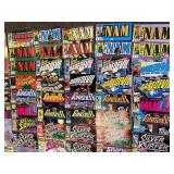Lot ~70 Vintage Marvel DC Comic Book Lot The NAM Daredevil SpiderMan