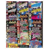 Lot ~70 Vintage Marvel DC Comic Book Lot The NAM Daredevil SpiderMan