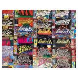 Lot ~70 Vintage Marvel DC Comic Book Lot The NAM Daredevil SpiderMan