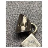 Sterling Silver 925 Cross Pendant Set 